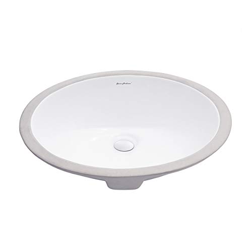 Monaco 19" Oval Under-Mount Bathroom Sink