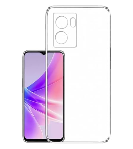 Image of COVERBLACK Flexible Rubber Case Back Cover for Compatible Model with Realme RMX5070 / Realme P3 - Transparent
