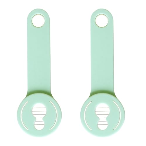 INOOMP Cortador Inoxidable y Ergonómico Diseño Abs y Acero Materiales de Multiusos 2 Piezas Fácil Frijoles Pimientos para Cocina