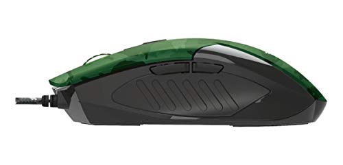 Trust GXT 781 Rixa Mouse gaming e tappetino per mouse, Camo Verde - Mousepad - Immagine 3