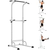 SPORTNOW Barra de Dominadas Altura Regulable 176,5-227 cm, Carga 120 kg