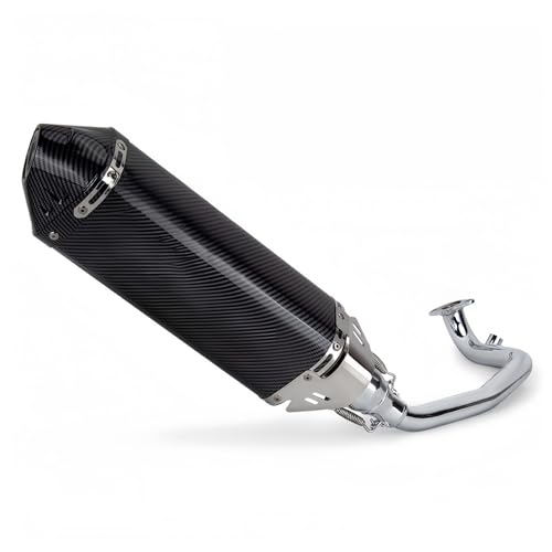 Collecteur pour connecter silencieux moto YAMAHA ZUMA ou TANK 200 lors d'une modification