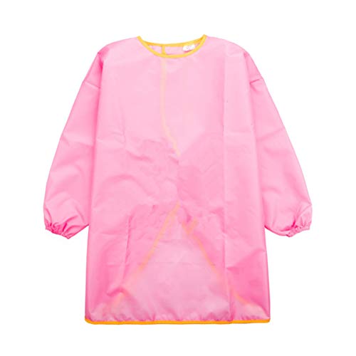 NUOBESTY Art Smock Kids Schilderen Smock Waterdichte Kinderen Artiest Schorten met Lange Mouw Geschikt voor 130-150cm… - Image 5