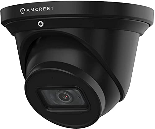 Amcrest ProHD 4K Dome Outdoor Security Camera, 4K (8-Megapixel), Analog Camera (Not PoE, WiFi, or IP Camera), IP67 Weatherproof Housing, 110° Wide Angle, Built-in Microphone, Black (AMC4KDM28-B)