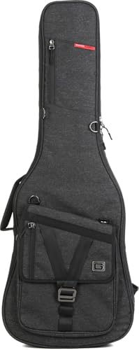 Gator Cases Transit Series Bassgitarren-Gigbag; Außenfarbe: Schwarz (GT-BASS-BLK)
