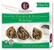 FEEL GOOD FOODS Entre Chicken and Vegetable Stir Fry, 10 Ounce (Pack of 8)