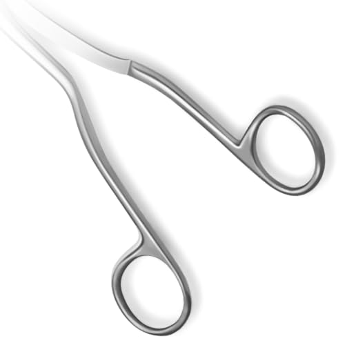 Image of SURGICAL ONLINE Magill Catheter Forceps 8Child ENT Anesthesia Instruments EMT EMS Supplies, Long Forceps, Premium Stainless Steel