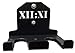 XII:XI Fitness Barbell Storage, Double Olympic Wall Mount Barbell Holder, Vertical Hanging Barbell Rack, Protective UHMW Plastic, Made from American Steel