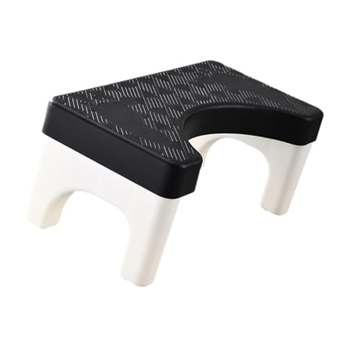 SAFIGLE Antideslizante Escalón Inodoro Ergonomico de Resistente y Duradero Adultos