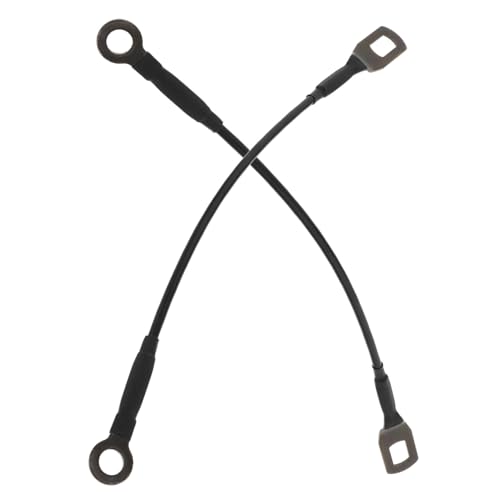 BRIGHTFUFU 2Pcs Rear Tailgate Cable Replacement for Pickup Trucks Heavy Duty Support Straps with Bolts Easy Installation for Seamless Operation and Enhanced Functionality