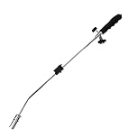 Adjustable Flame Weed Burner - Garden Torch for Permanent Weed Killing, Compatible with Butane Gas Canisters, for BBQ & Camping Stove Use, Garden Burner and Weeds Killer [No Gas Included]