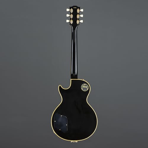Gibson 1957 LP Custom Bigsby 3PU VOS Ebony #731159 – Guitare Électrique Personnalisée - Les Beatles, Paul McCartney, John Lennon, RIngo Starr, George Harrison Gibson 1957 LP Custom Bigsby 3PU VOS Ebony #731159 - Guitare Électrique Personnalisée – Image 4