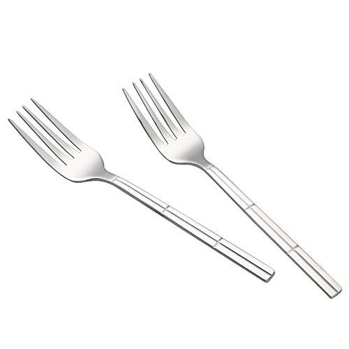 Hokky Fourchettes à Dessert en Inox, Fourchette Petit, 12 Fourchettes Cover