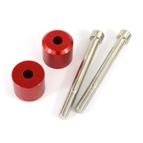 ewgrkba Lenkererhöhungs-Montageklemmensatz, kompatibel mit Ducati MULTISTRADA 1200 MULTISTRADA 950 MULTISTRADA 1260(Red)