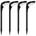 JSOT Outdoor Solar Pathway Lights Landscape Path Light with 2 Modes [Cool White & Warm White] Waterproof LED Spot Lighting Solar Powered Ground Lights for Garden Driveway Lawn Decorations,4 Pack