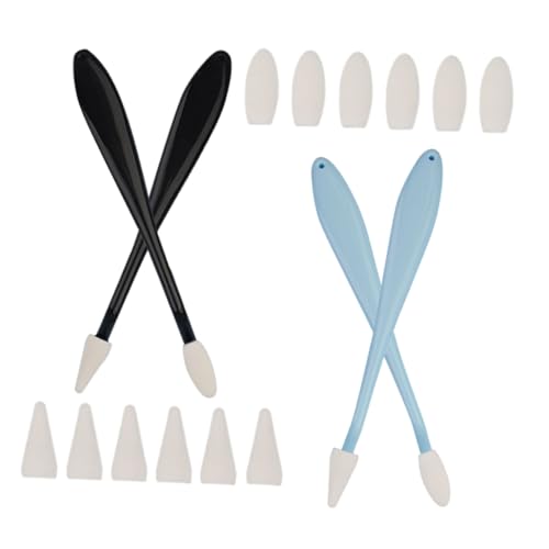 HOODANCOS Portable Blending Stumps Sponge Wiper Tips Comfortable Art Sketching Tool for Students and Artists