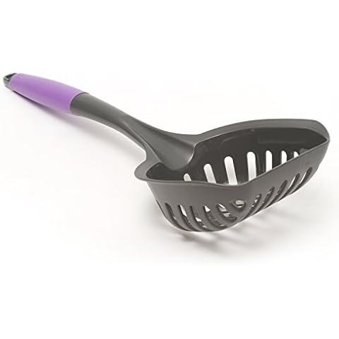 Messy Cats Litter Scoop with Long Handle, Extra Large Cover
