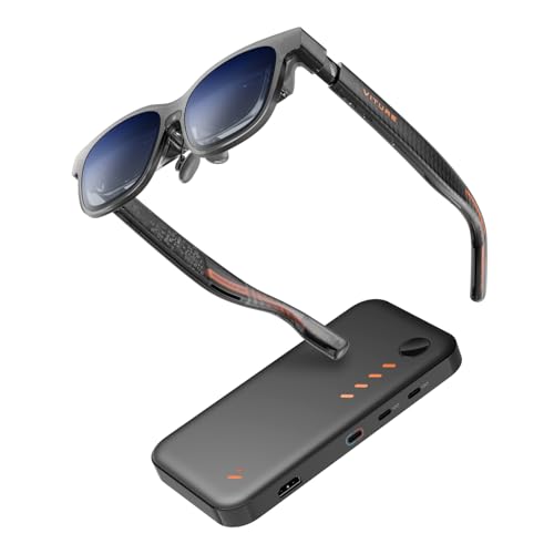 VITURE Luma Pro XR Glasses large size& Pro Mobile Dock, Immersive XR Experience for Switch 2, Co-op Stream, Charging While Playing, for Switch, Handhelds, Fire TV, Neckband, & All HDMI/USB-C Inputs