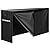 VIVOHOME 6ft Waterproof Log Rack Cover, Heavy Duty 600D Oxford Outdoor Firewood Storage Cover with Zipper and Hook Loop Tape (Log Rack not Included)