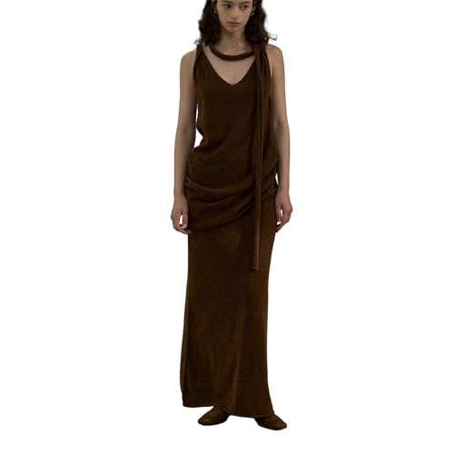 Women’s Autumn Casual Midi Skirt, High-Waisted A-Line Cotton Long Skirt