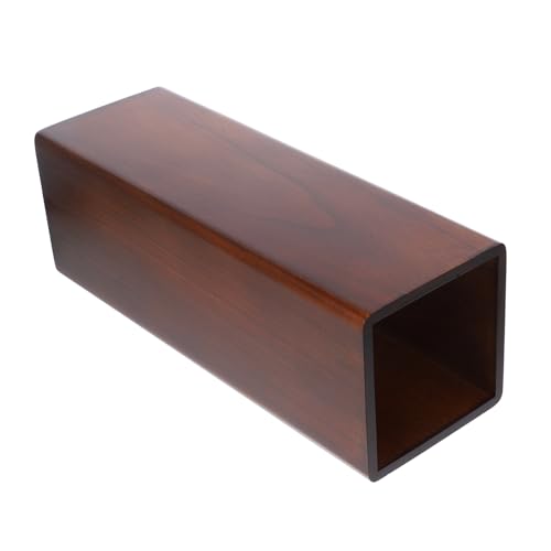 LALADEFIEE Solid Wood Umbrella Holder Stand for Entryway Weather Resistant Umbrella Storage Bucket Compact Design for Spaces Sturdy Base for Stability Easy Maintenance