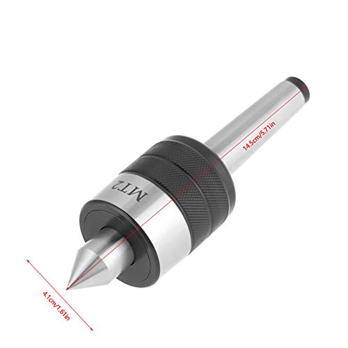Mt2 Live Revolving Center, Precision MT2 Turning Live Center Metal Turning Tool for Woodworking Lathe Machine, 0.005 Accuracy 2 Mt2 Live Revolving Center, Precision MT2 Turning Live Center Metal Turning Tool for Woodworking Lathe Machine, 0.005 Accuracy - Image 2