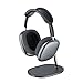 BENKS Desktop Headphone Stand Universal Headset Holder Hanger Mount Aluminum with Protective Silicone Pad, Gaming Headset Accessories, Compatible with AirPods Max, Beats, Bose, Sony and so on(Black)