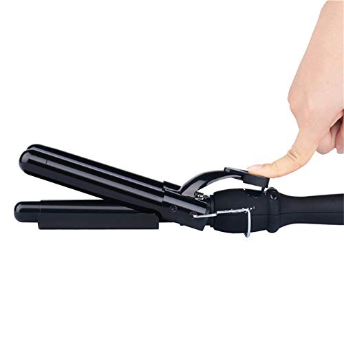 Curling Irons 3 Size LCD Ceramic Triple Barrels Deep Wave Crimper Hair Curler Electric Curling Iron Salon Anion