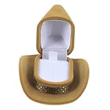 Porte-bijoux : il offre beaucoup d'espace pour la bague, et son apparence simple et élégante en fait un excellent cadeau pour votre bague spéciale, boîtes à chapeaux décoratives