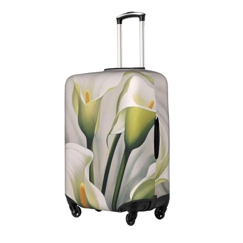 Beauty Flowers Printed Luggage Cover Elastic, Washable, Universal Fit 18-32 Inch Travel Suitcase Cover Easy To Identify2