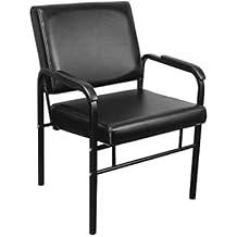 Azle Shampoo Chair Reclining Salon Multi-Purpose Seat for Beauty Spa Hair Styling Studio, Black
