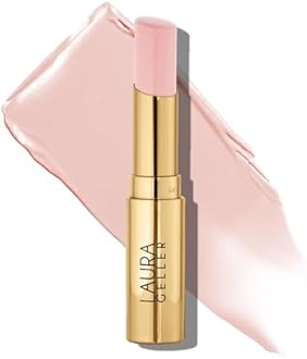 LAURA GELLER NEW YORK Jelly Balm Moisturizing Tinted Lip Balm - Sheerly Amazing - Hydrating Vitamin E - Semi-Shine Finish