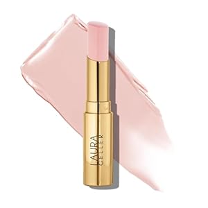 LAURA GELLER NEW YORK Jelly Balm Moisturizing Tinted Lip Balm – Sheerly Amazing – Hydrating Vitamin E – Semi-Shine Finish