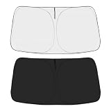 Front Windshield Sun Shade for BYD Sealion 7 Sea Lion 07 EV 2024-2026, Foldable Reflective Polyester Sun Visor Accessories