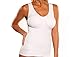 Mystiqueshapes Women Shaper Tank Top/Camisole Cami Shapewear w/Removable Pads + Extra Magic Boost Pads… (L, White)