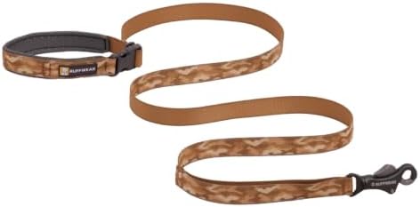 Ruffwear, Crag Dog Leash, Reflective Everyday 6 ft Lead, Desert Spice