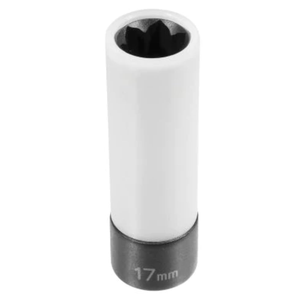 Douille Fleur Mercedes 1/2" 17 mm Grey Pneumatic pour boulons de roue bloqués