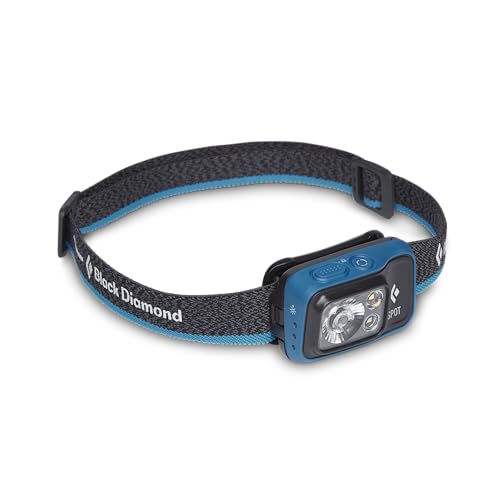 BLACK DIAMOND Spot 400 LED Headlamp, Waterproof and Dimmable Battery Powered Headlamp for Camping,...