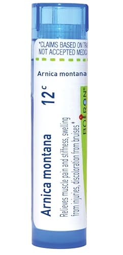 Image of Boiron Arnica Montana 12C for Muscle Pain, Stiffness, Swelling from Injuries & Bruises - 80 Pellets