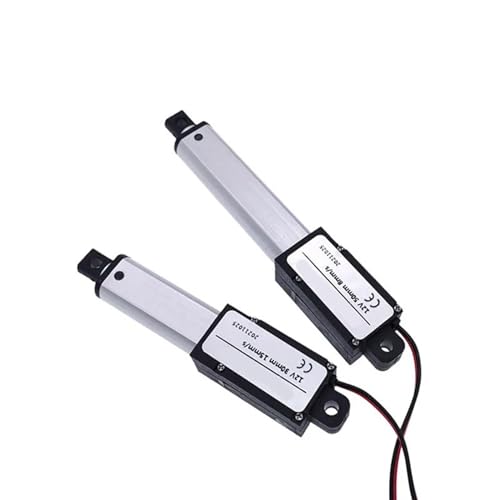 Actionneur linéaire électrique 12V 100N course 30mm mini vérin cc