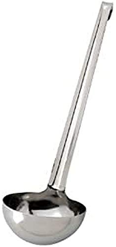De Buyer - Louche monobloc en inox - Longueur 28 cm -, Argent