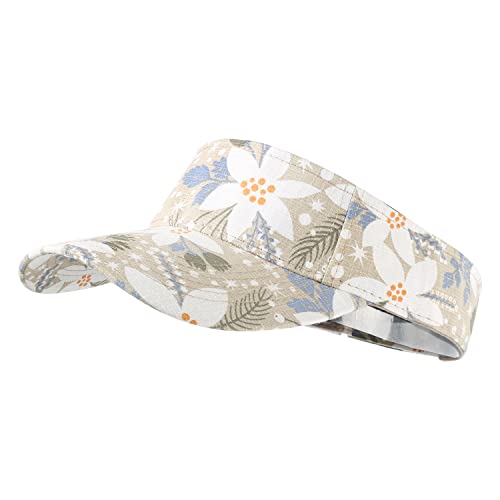Image of HH HOFNEN Sports Sun Visor Hats Cotton Twill Ball Adjustable Sun Caps for Men Women