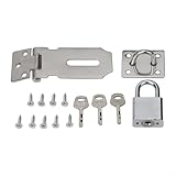 Utilisation : pour portes, armoires, abris de jardin, tiroirs, casiers, animaux domestiques, boîtes à outils, etc. Fournit une solution pratique pour garder votre propriété sûre et sécurisée.