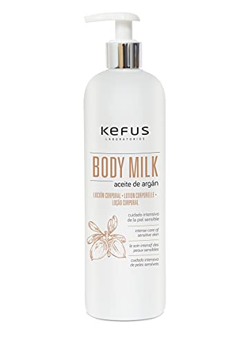 Locion Corporal Body Milk Aceite de Argan Kefus 500 ml.