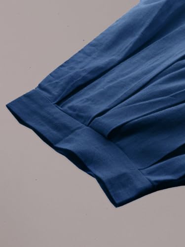 Image of Women's Cambric Cotton Afghani Patiala Salwar - Loose Fit, Elastic Waist, Deep Pockets | Ethnic & Casual Wear