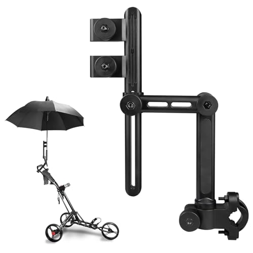 Support de parapluie pour chariot de golf pliable et universel