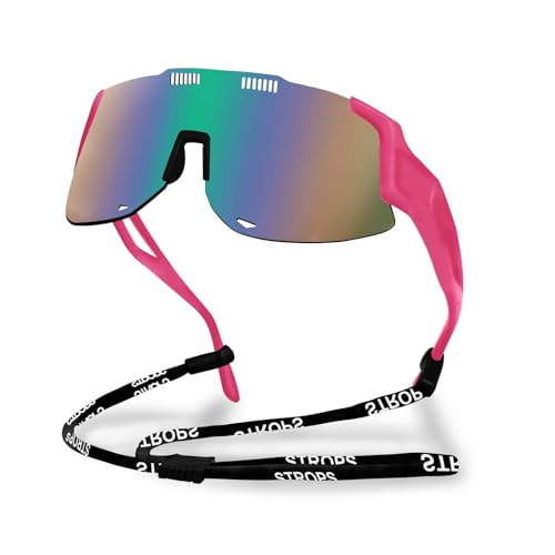 TURVSTPC Sport Running Sunglasses Men, Lightweight Cycling