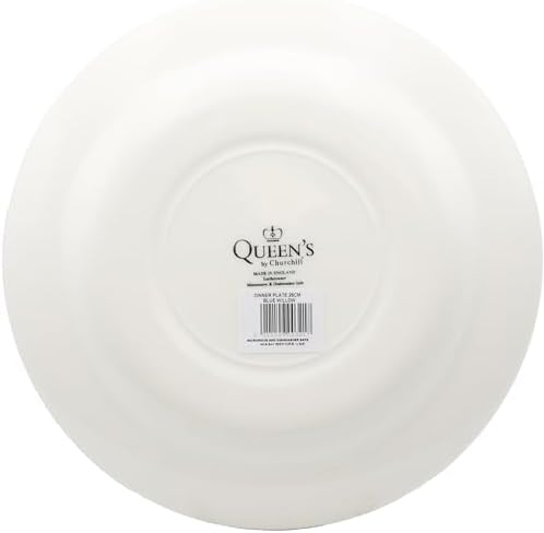 Churchill Blu Willow Mint Dinner Plate, Multi-Colour, 26 cm