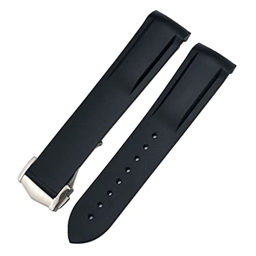 [EKSIL] 20mm J[uo[voh IK Xs[h}X^[ [EHb` V[}X^[ 300 AT150 XgbvɓK(Black,Rose Buckle)