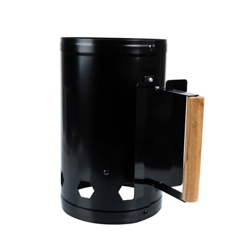 SUPVOX Grill Accessory Carbon Bucket Outdoor Cooking Tool Fast Igniting Chimney Starter for BBQ